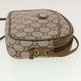 Gucci GG Plus Canvas Shoulder Bag PVC Leather Beige th3681