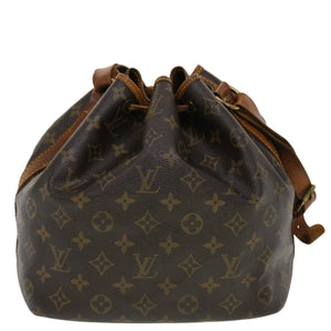Louis Vuitton Monogram Petit Noe Shoulder Bag LV Auth th3703