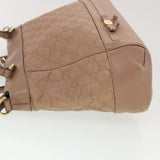 Gucci GG Canvas Guccissima Hand Bag 2way Shoulder Bag Beige 269894 th3730