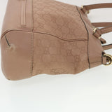 Gucci GG Canvas Guccissima Hand Bag 2way Shoulder Bag Beige 269894 th3730