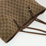Gucci GG Canvas Tote Bag Beige 169945 th3742
