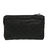 Gucci GG Canvas Clutch Bag Black ki2143