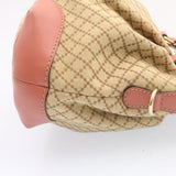 Gucci Diamante Sukey Hand Bag 2Way Brown Pink am1578s