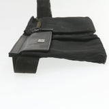 Gucci Waist Bag Pouch Nylon Black rd1401