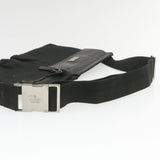 Gucci Waist Bag Pouch Nylon Black rd1401