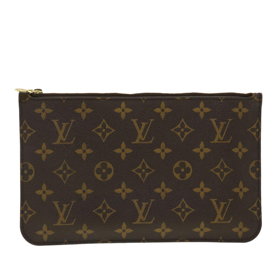 Louis Vuitton Monogram Neverfull MM Pouch Accessory Pouch LV Auth yk6610 Tote