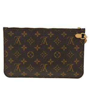 Louis Vuitton Monogram Neverfull MM Pouch Accessory Pouch LV Auth yk6610 Tote