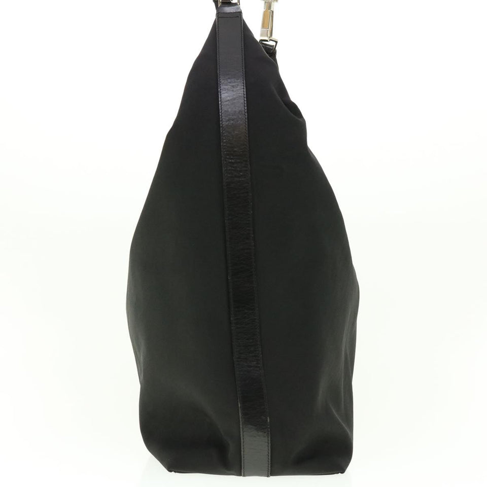 Gucci Shoulder Bag Canvas Black ti1009