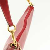 Gucci Shoulder Bag Leather Red ti1010