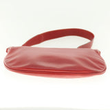 Gucci Shoulder Bag Leather Red ti1010