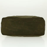 Gucci Shoulder Bag Canvas Khaki ti1043
