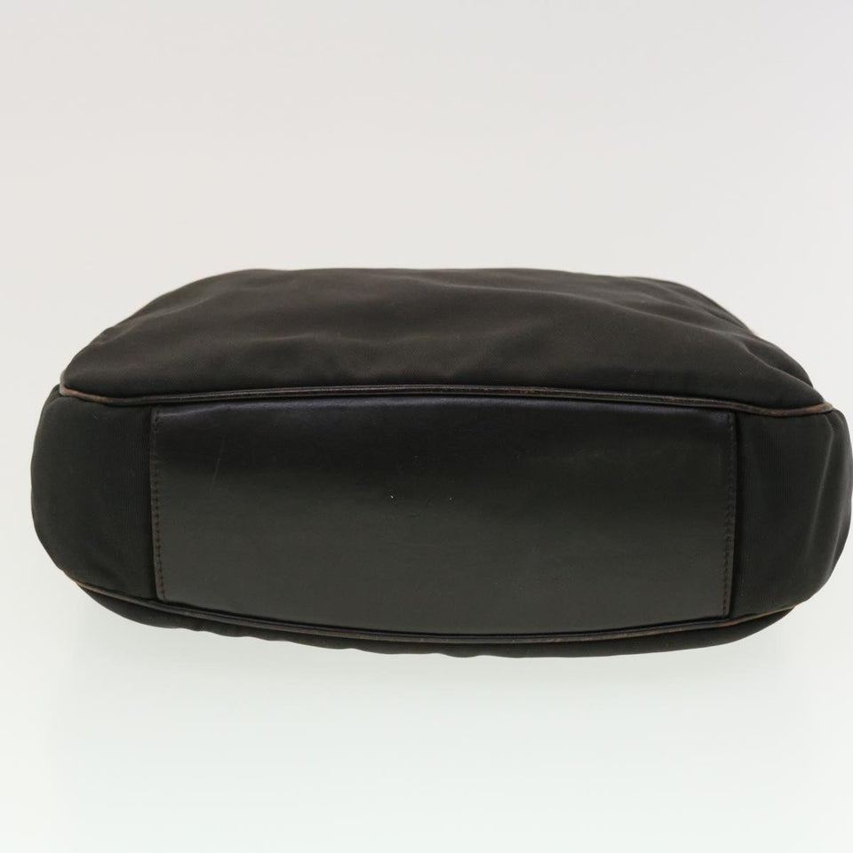 Gucci Hand Bag Nylon 2way Brown 001 1633 002058 ti1049