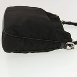 Gucci Hand Bag Nylon 2way Brown 001 1633 002058 ti1049