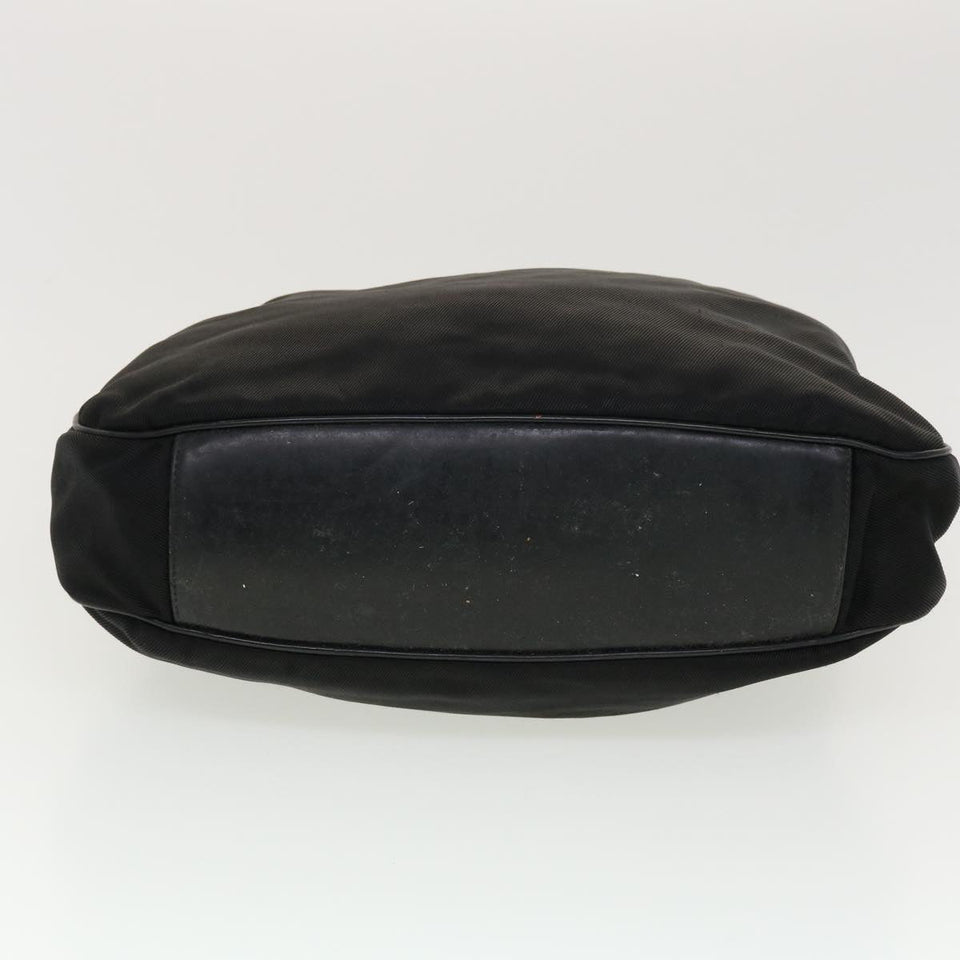 Gucci Bamboo Hand Bag Canvas 2way Black 001 1577 2615 ti1056