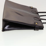 Gucci Shoulder Bag Leather Purple ti1095