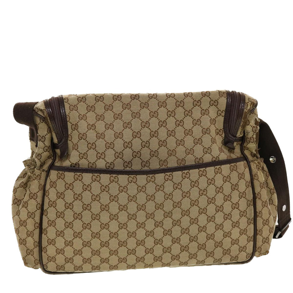 Gucci GG Canvas Shoulder Bag 2Set Beige ti1120
