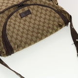 Gucci GG Canvas Shoulder Bag 2Set Beige ti1120