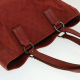 Gucci GG Canvas Tote Bag Red ti1130
