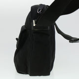 Gucci Shoulder Bag Canvas Black 146298 ti1133