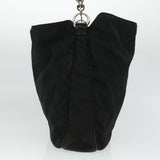 Gucci Bamboo Shoulder Bag Canvas Black ti1134