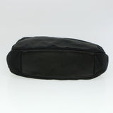 Gucci Bamboo Shoulder Bag Canvas Black ti1134
