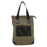Gucci GG Canvas Tote Bag Beige ti667