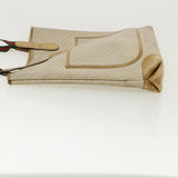 Gucci Micro GG Canvas Web Sherry Line Tote Bag Beige Red 29040223 ti672