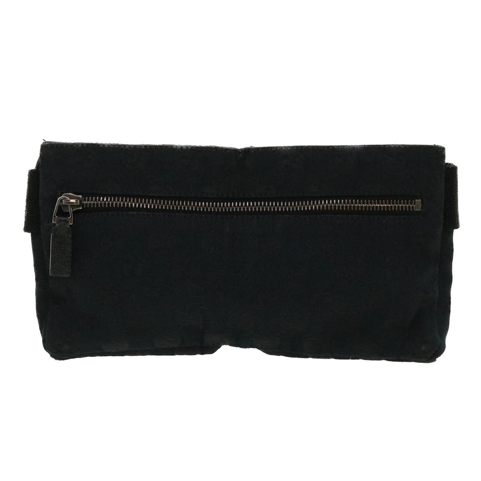 Gucci GG Canvas Waist Bag Black ti718