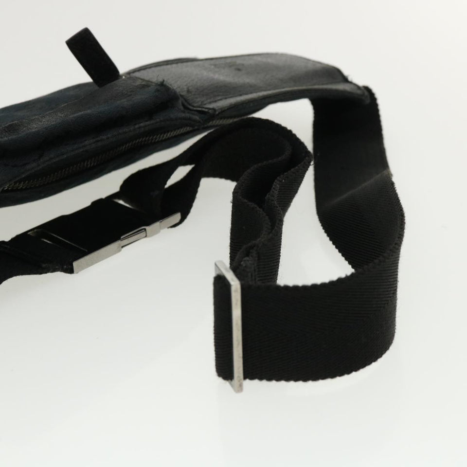 Gucci GG Canvas Waist Bag Black ti718