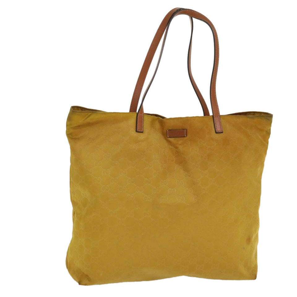 Gucci GG Canvas Tote Bag Gold 295252 ti823