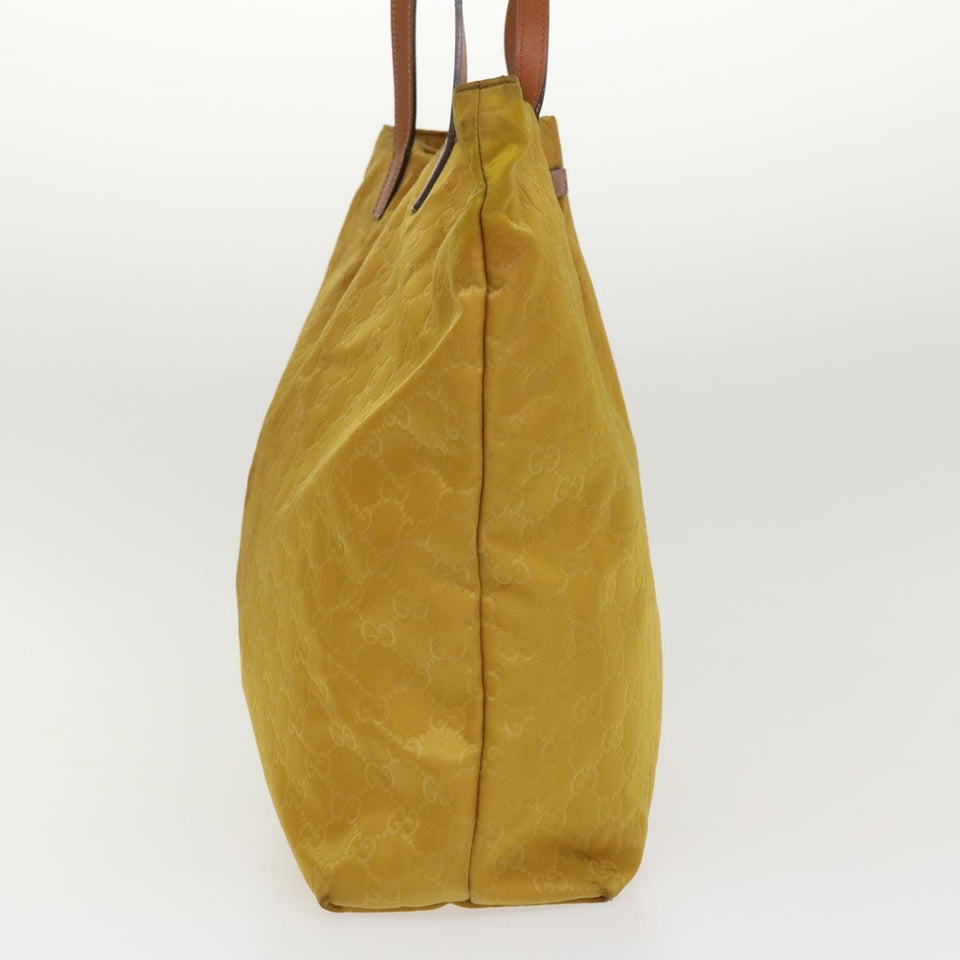 Gucci GG Canvas Tote Bag Gold 295252 ti823