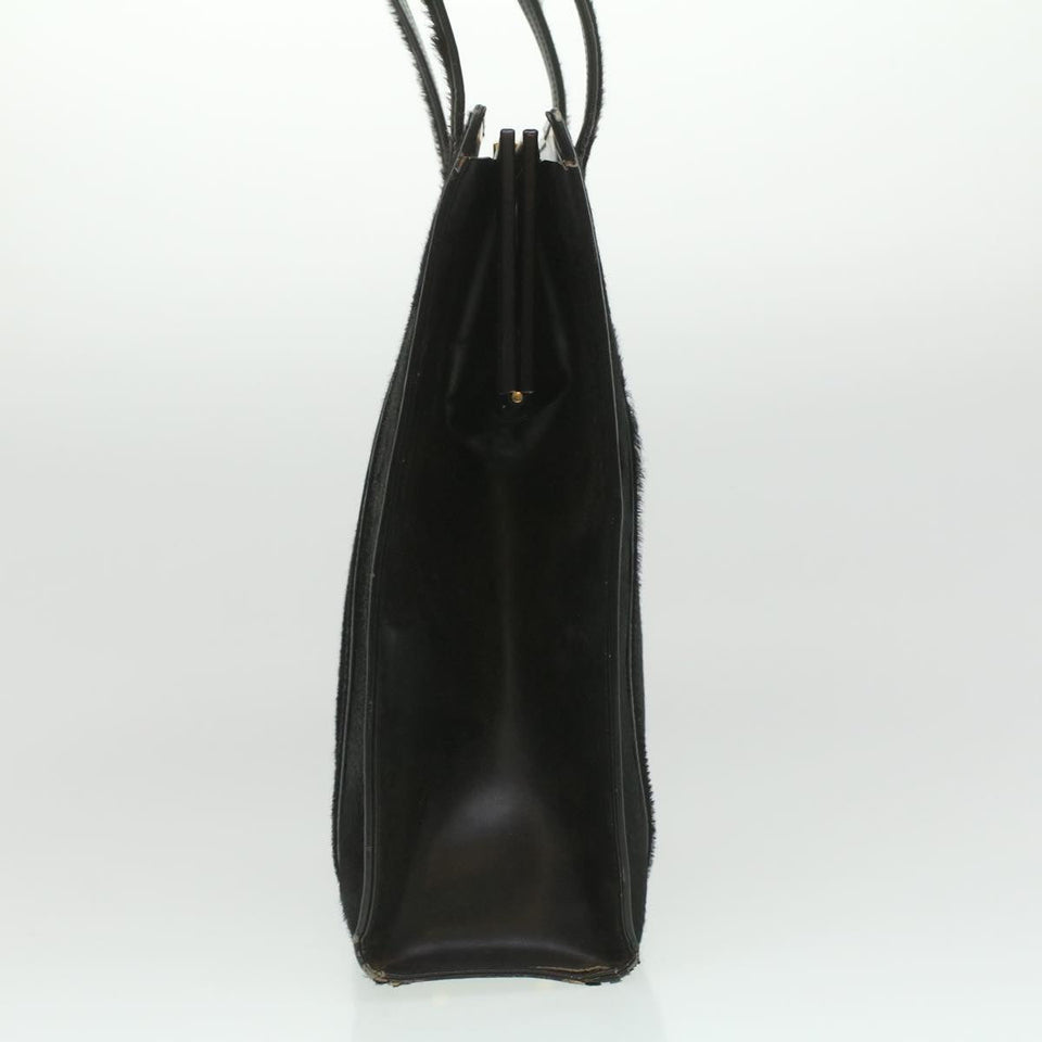 Gucci Shoulder Bag Unborn Calf SkinLeather Black 002 406 0425 ti932