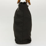 Gucci Bamboo Tote Bag Canvas Brown 000 2855 0508 5 ti979