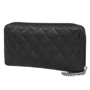 Chanel Cambon Line Lambskin Long Wallet