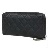 Chanel Cambon Line Lambskin Long Wallet