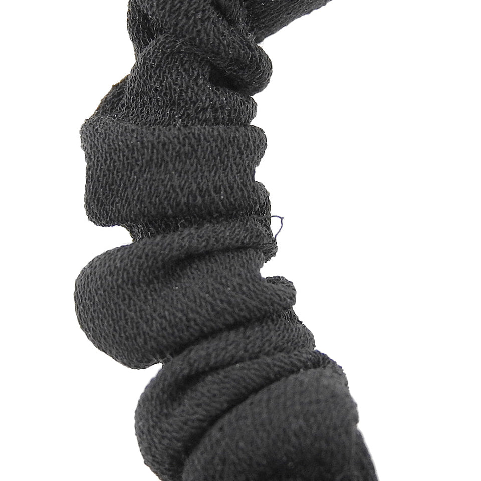 Chanel Hair Tie with Faux Pearl Logo
