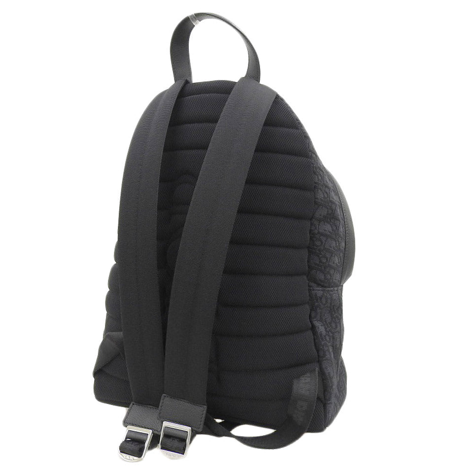 Christian Dior Leather Canvas Backpack 1VOBA088YKY H28E