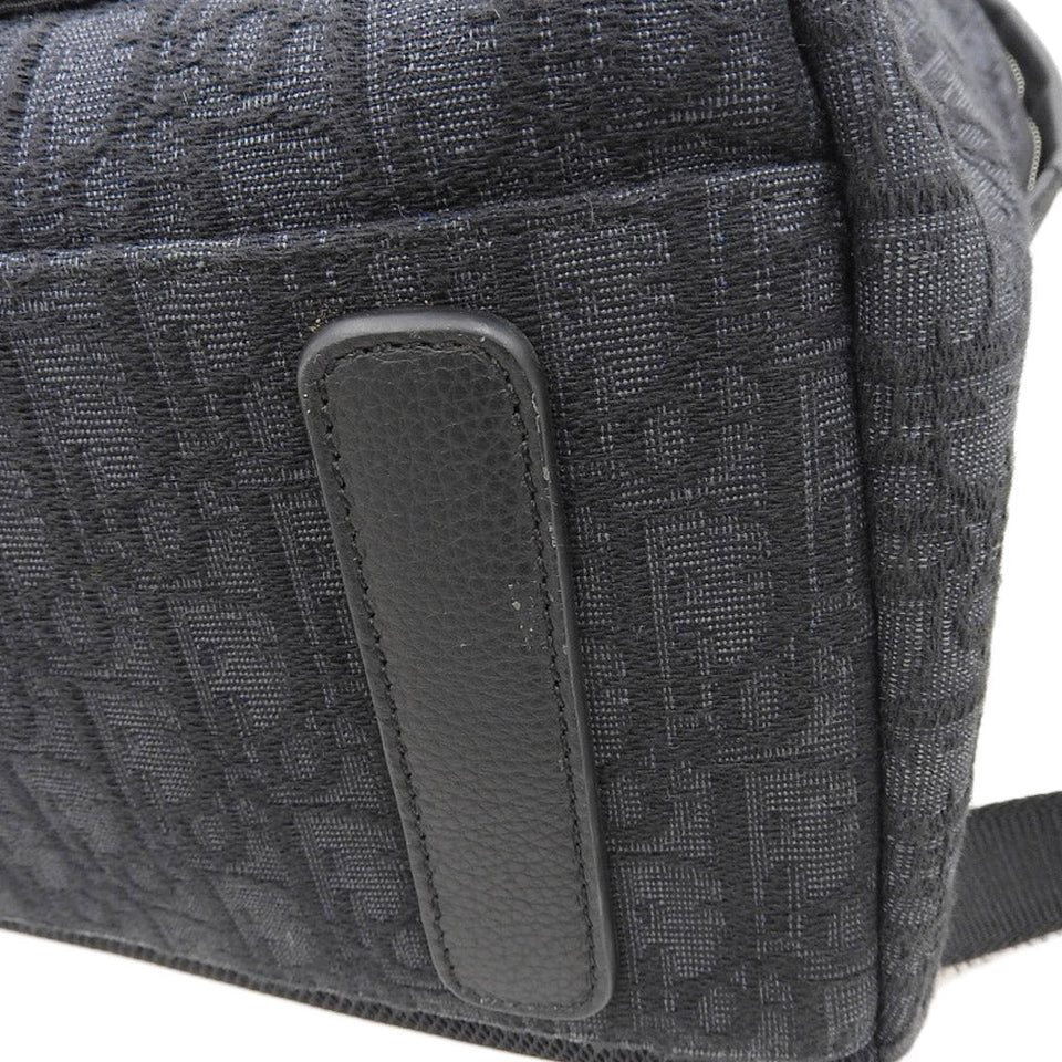 Christian Dior Leather Canvas Backpack 1VOBA088YKY H28E