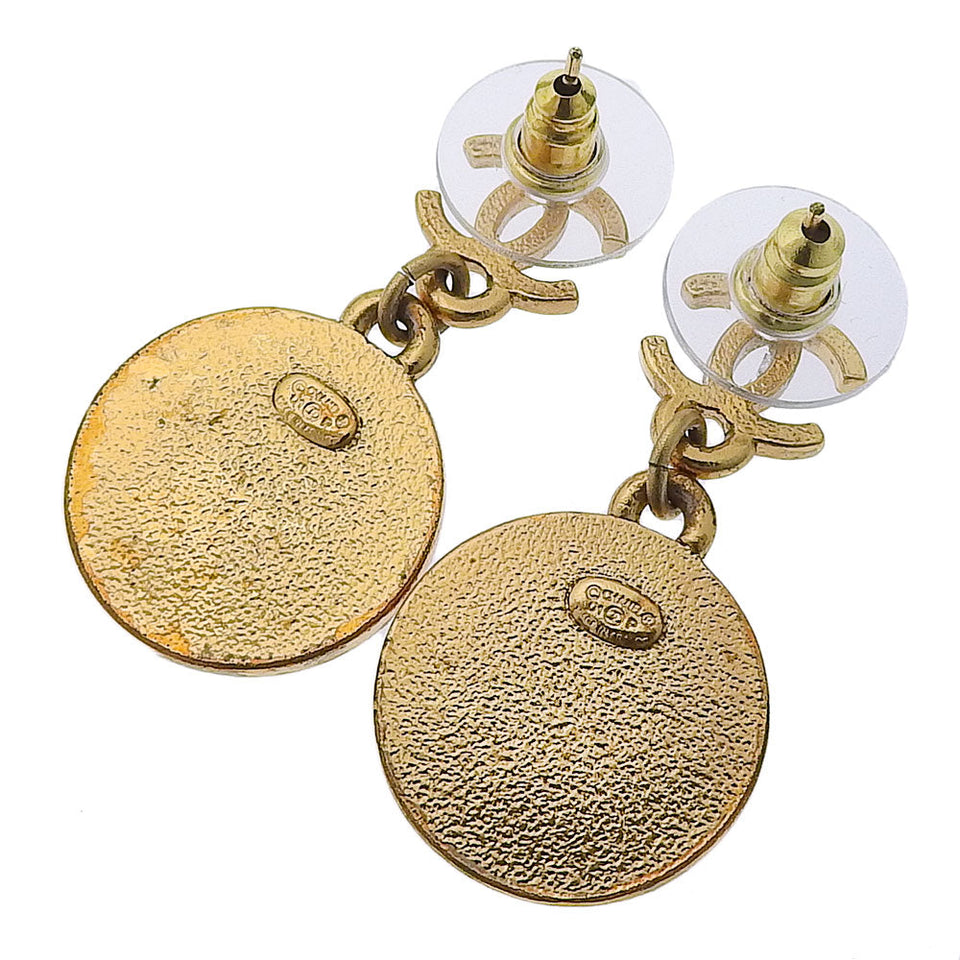 Chanel Coco Mark Star Motif Earrings