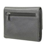 Chanel Leather Trifold Wallet Black