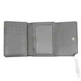 Chanel Leather Trifold Wallet Black