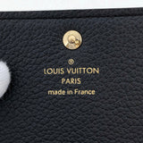 Louis Vuitton Envelope Card de Visit Monogram Implant Noir Black