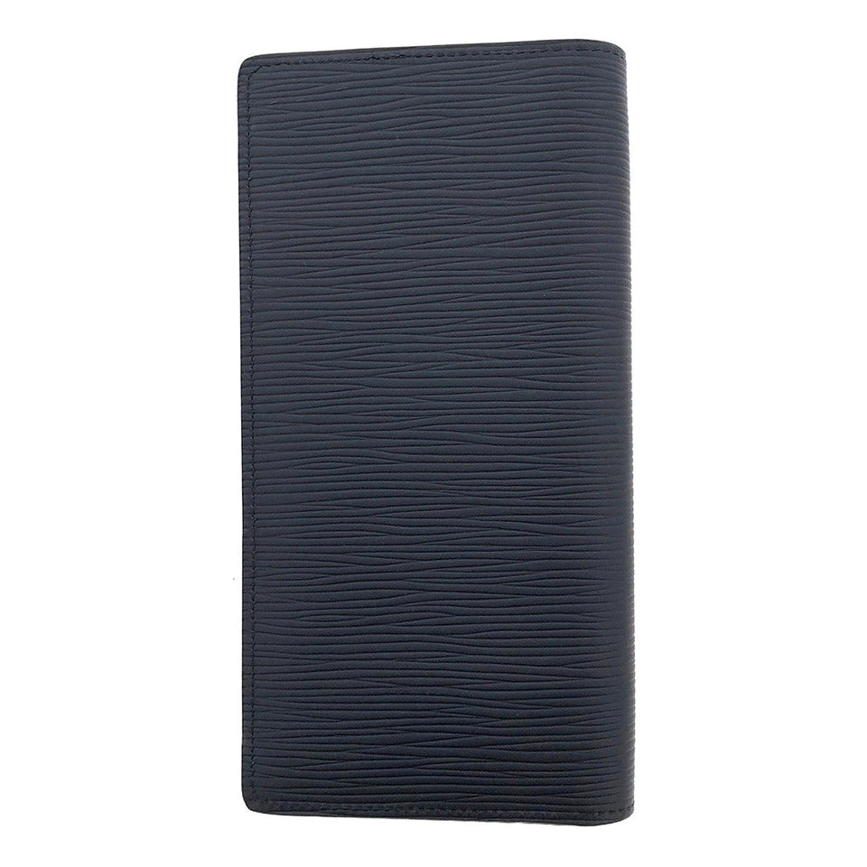 Louis Vuitton Portefeuille Brother Epi Bifold Long Wallet Noir Black