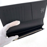 Louis Vuitton Portefeuille Brother Epi Bifold Long Wallet Noir Black