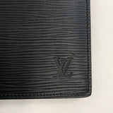 Louis Vuitton Portefeuille Brother Epi Bifold Long Wallet Noir Black