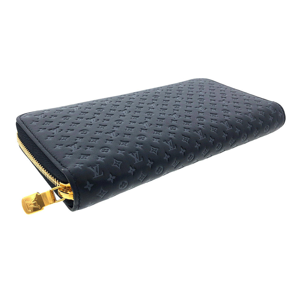 Louis Vuitton Zippy Nanogram Round Zipper Long Wallet