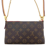 Louis Vuitton Para Scratch Chain Pochette Brown Shoulder Bag