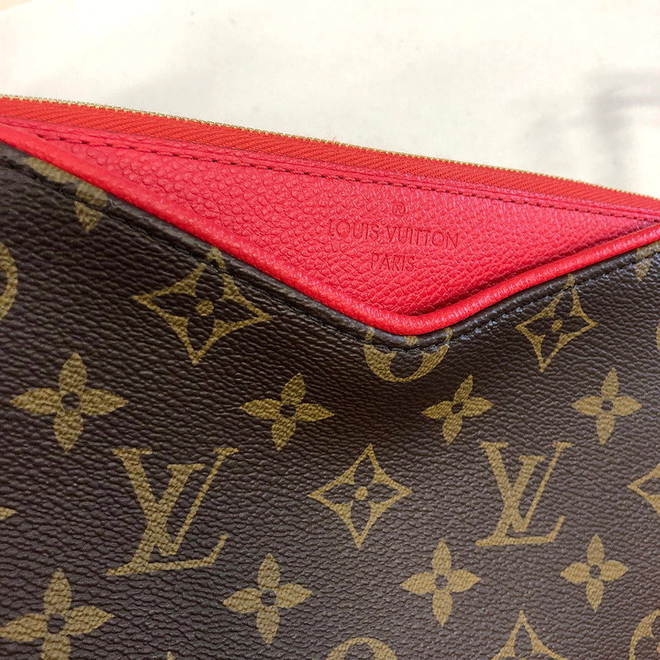 Louis Vuitton Para Scratch Chain Pochette Brown Shoulder Bag