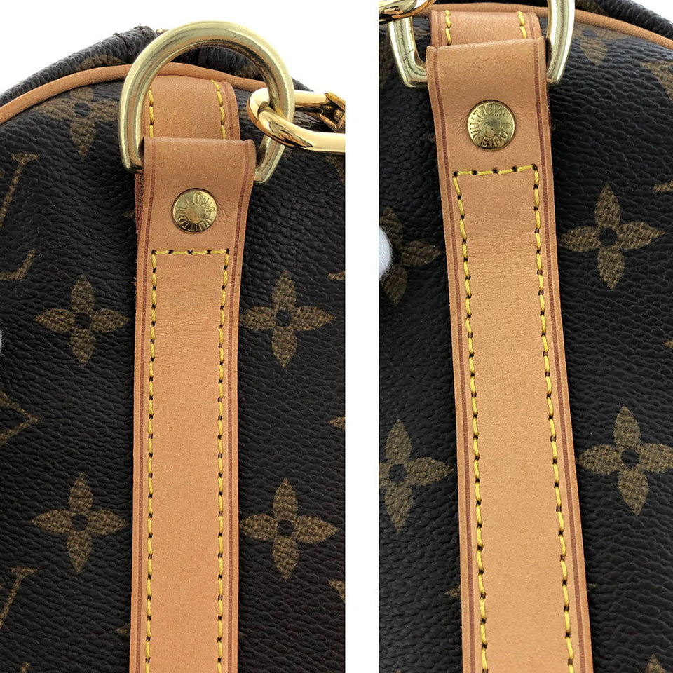 Louis Vuitton Speedy Bandouliere 30 Monogram 2way Brown Shoulder Bag
