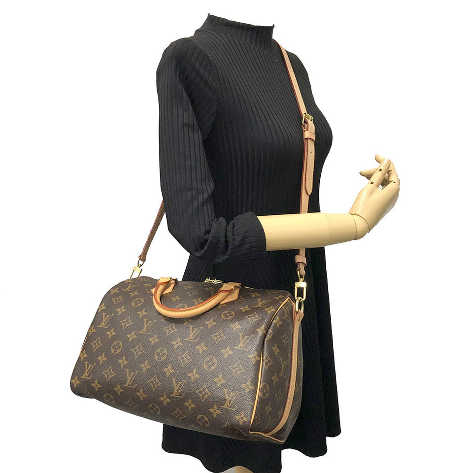 Louis Vuitton Speedy Bandouliere 30 Monogram 2way Brown Shoulder Bag